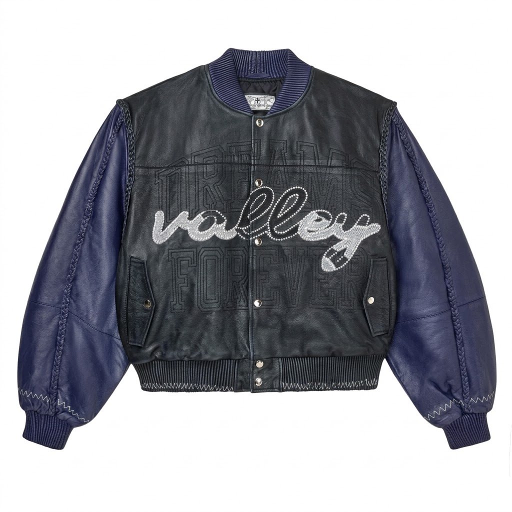 Valley Hritage Leather Bomber Jacket Valley Hritage Leather Bomber Jacket