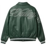 valley jacket green back